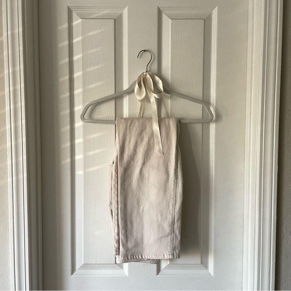 cream aritzia pants
